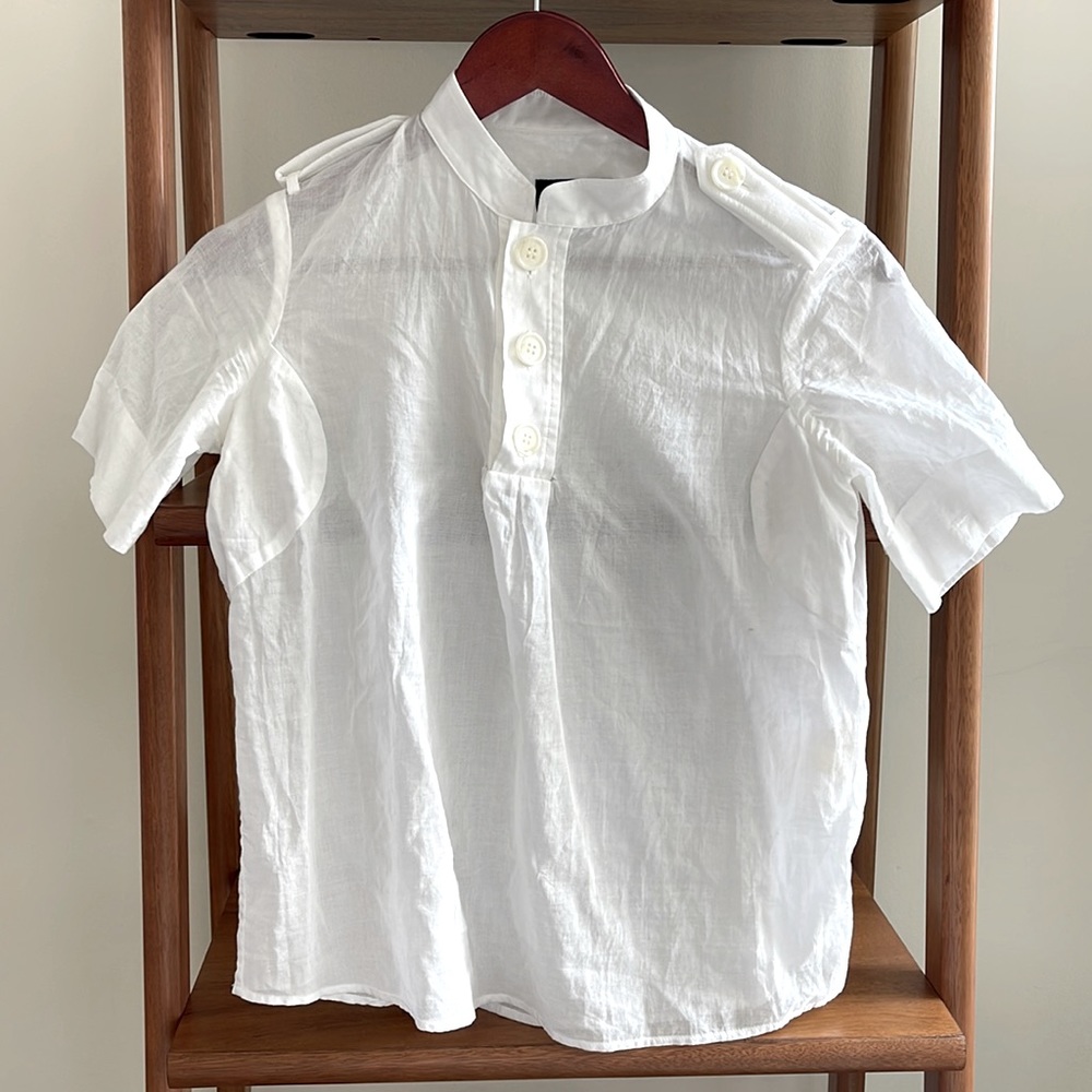 A.P.C. Short sleeve blouse